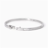 Bracciale Mabina Donna LADY B in Argento Zircone 533644-L - 533644-L
